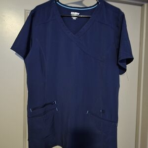 Scrubstar Navy Performance Top